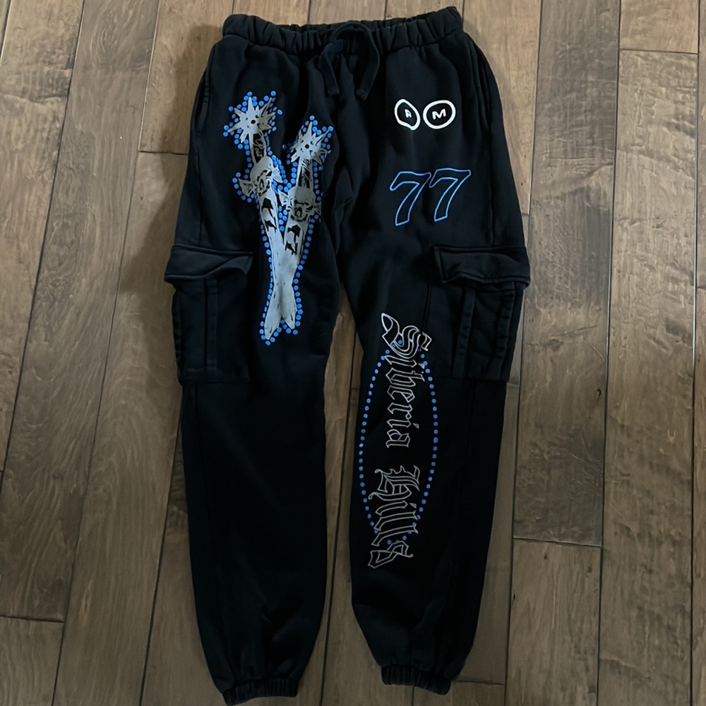Siberia Hills x Post Malone Medieval Cargo Sweatpants, M